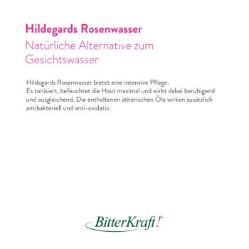 Preview: BitterKraft!® Hildegards Rosenwasser